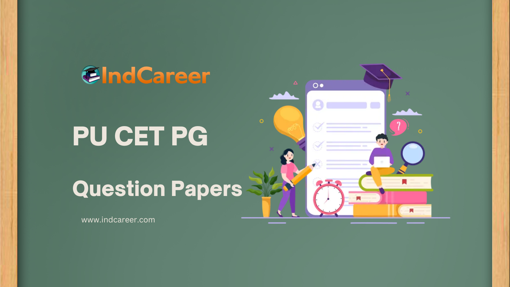 PU CET PG Question Papers