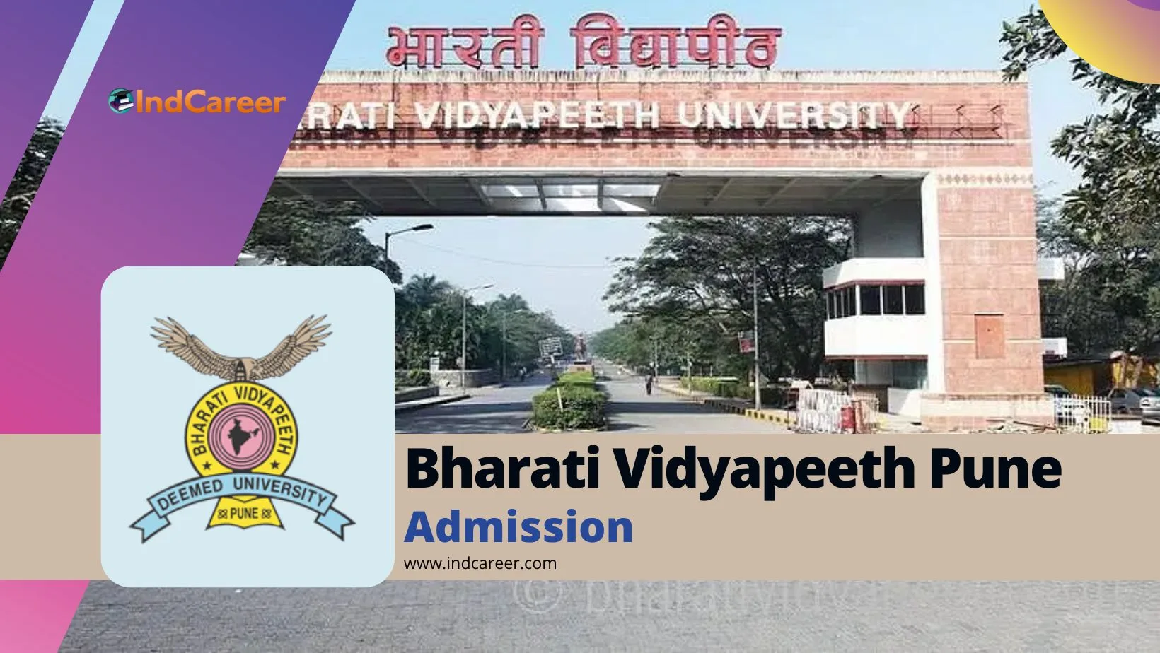 Bharati Vidyapeeth University Pune Admission