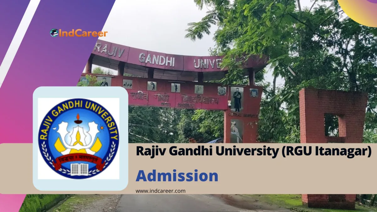 Rajiv Gandhi University (RGU) Admission