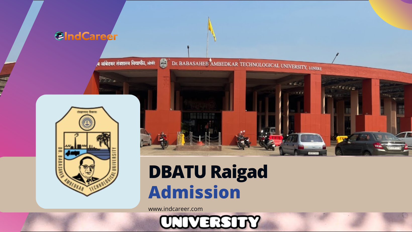 DBATU Raigad Admission
