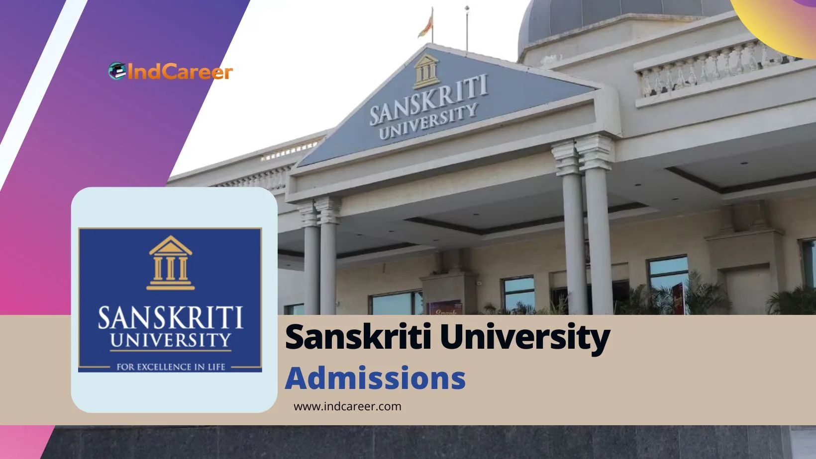 Sanskriti University Admission