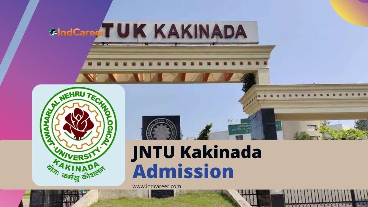 Jawaharlal Nehru Technological University (JNTU) Kakinada Admission Details: Eligibility, Dates, Application, Fees