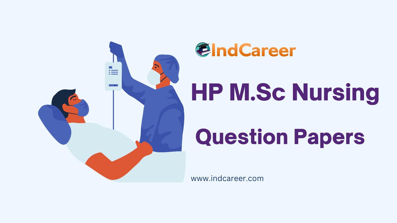 HP M.Sc Nursing Question Papers