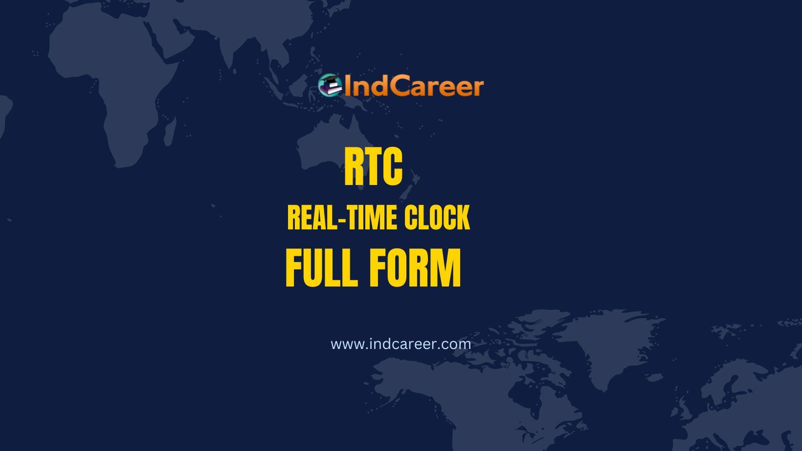 RTC Full-form- What is the Full Form of RTC?