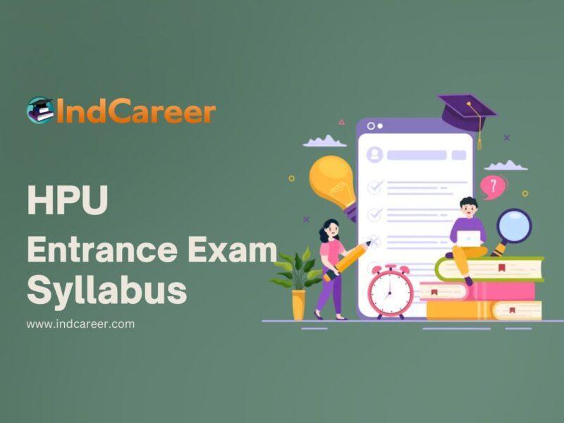 HPU Entrance Exam Syllabus