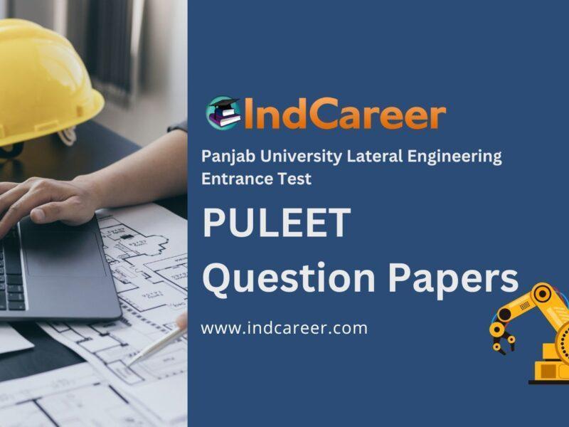 PULEET Question Papers