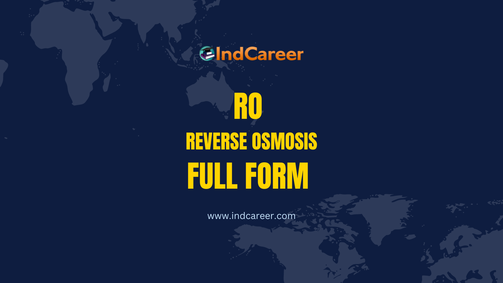 RO Full Form- What is the Full Form of RO