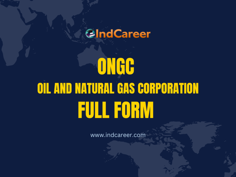ONGC Full Form: What is the Full Form of ONGC