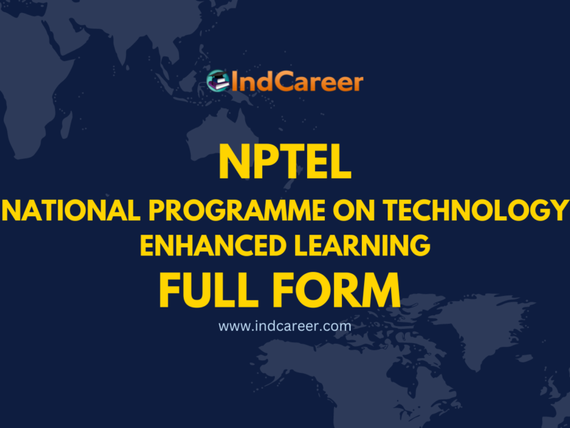 NPTEL Full Form - What is the Full Form of NPTEL?