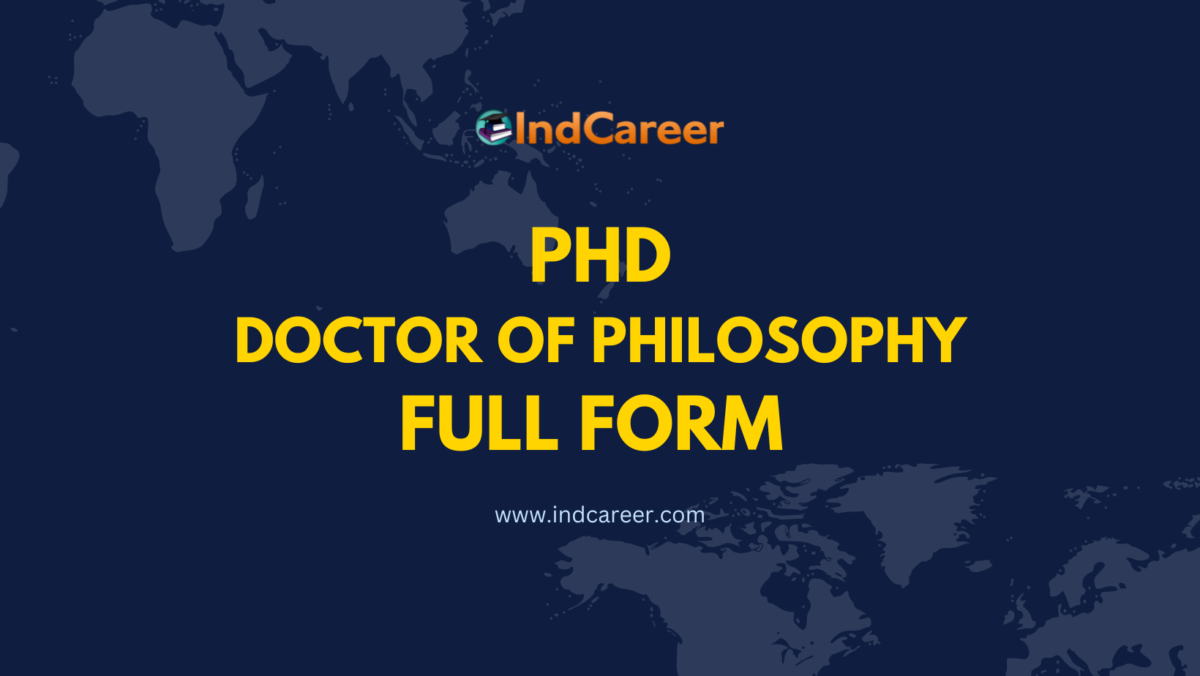 PhD Full Form - What is the Full Form of PhD?