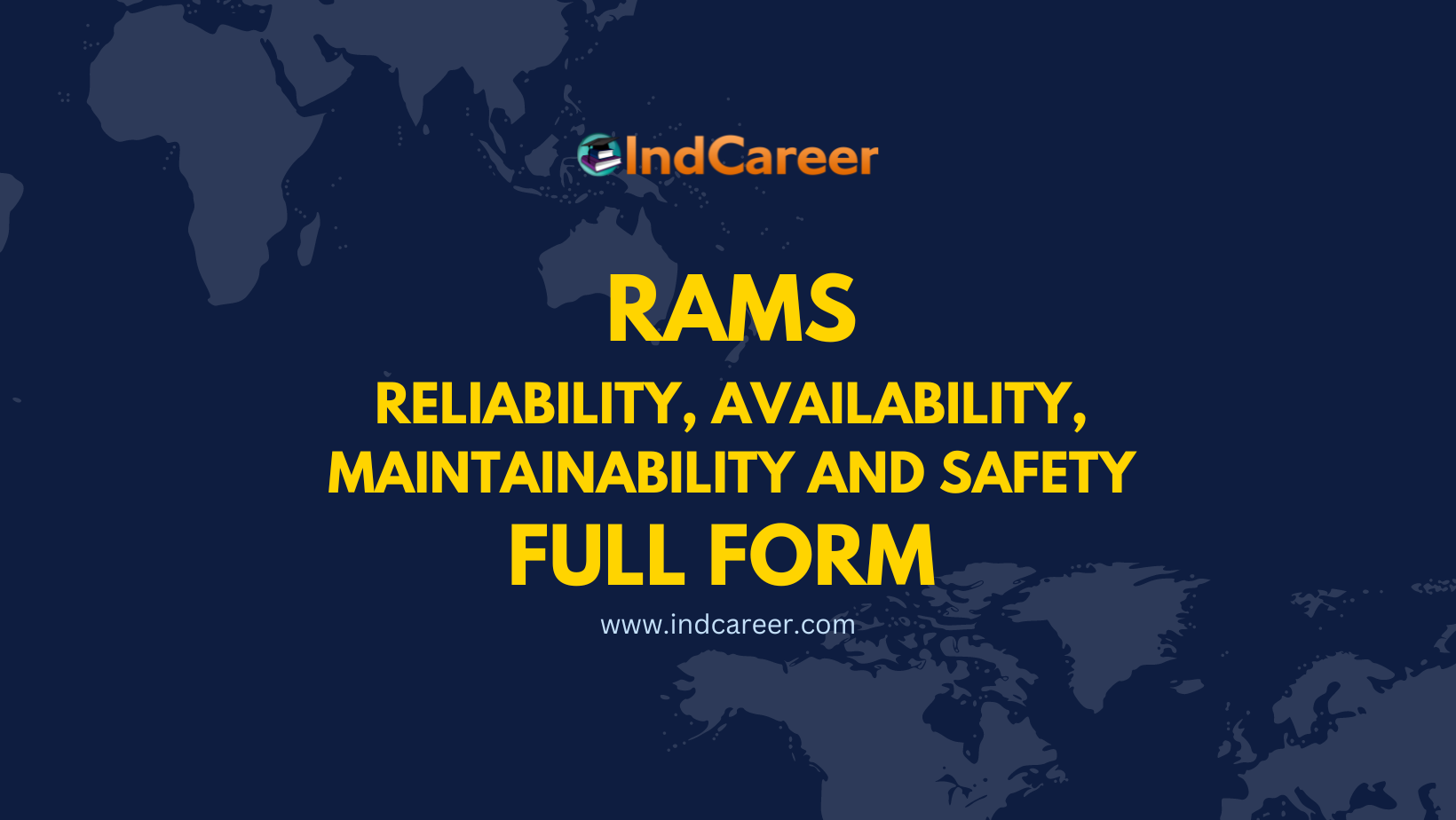 RAMS Full Form - What is the Full Form of RAMS?