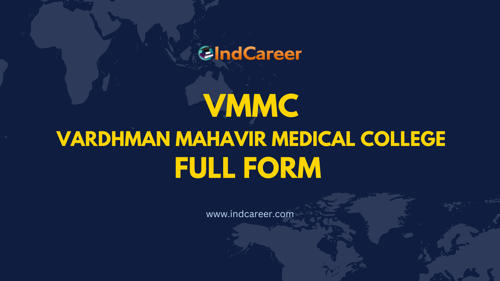 VMMC Full Form - What is the Full Form of VMMC?