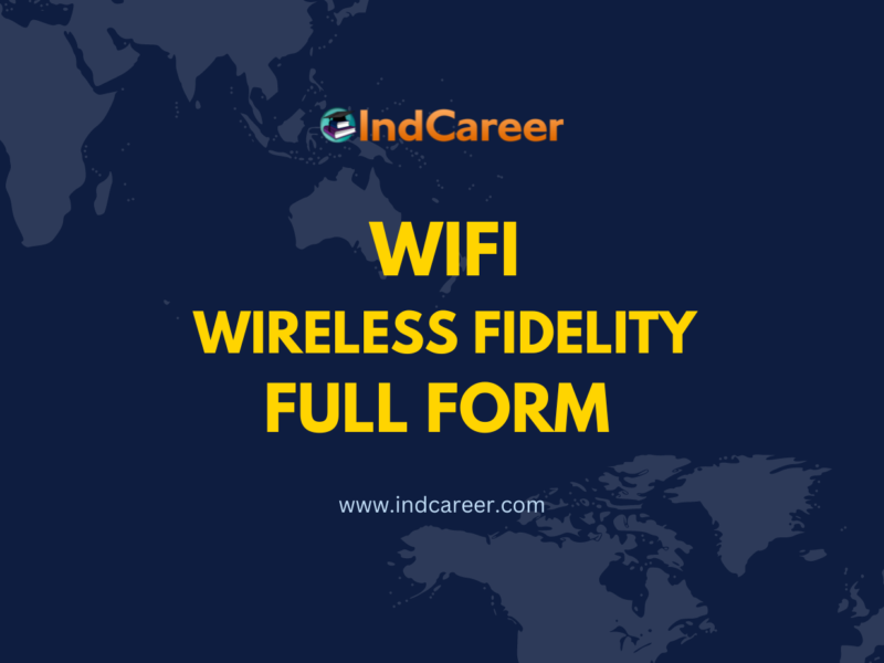 WiFi Full Form- What is the Full Form of WiFi?