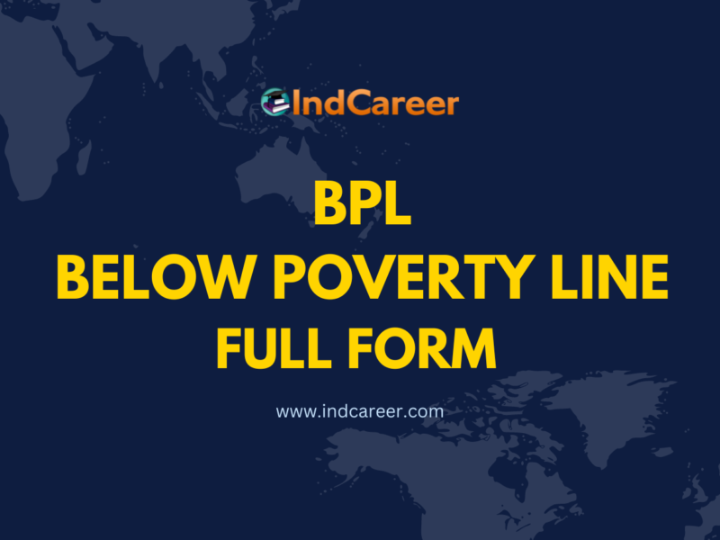 BPL Full Form - What is the Full Form of BPL?