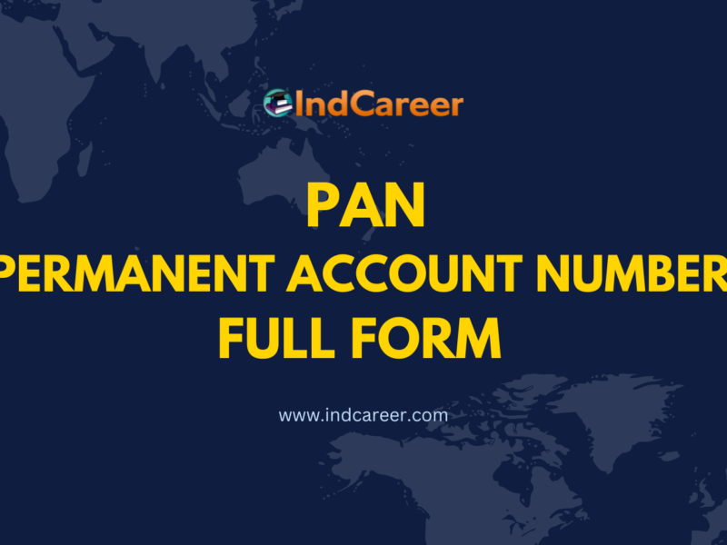 PAN Full Form- What is PAN Full Form?