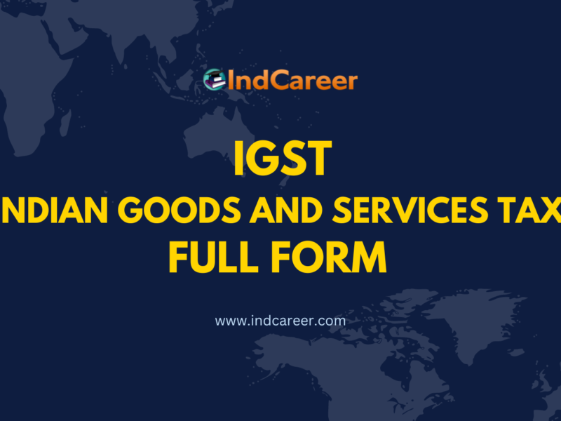 IGST full form - What is the full form of IGST