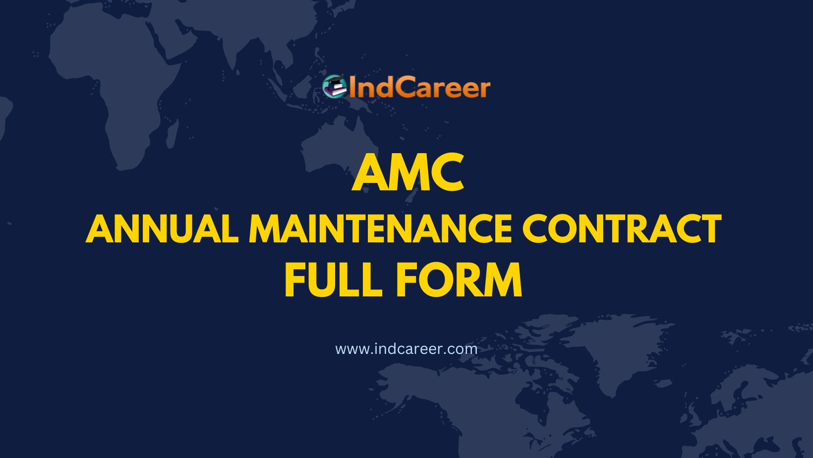AMC Full Form – What is AMC Full Form?