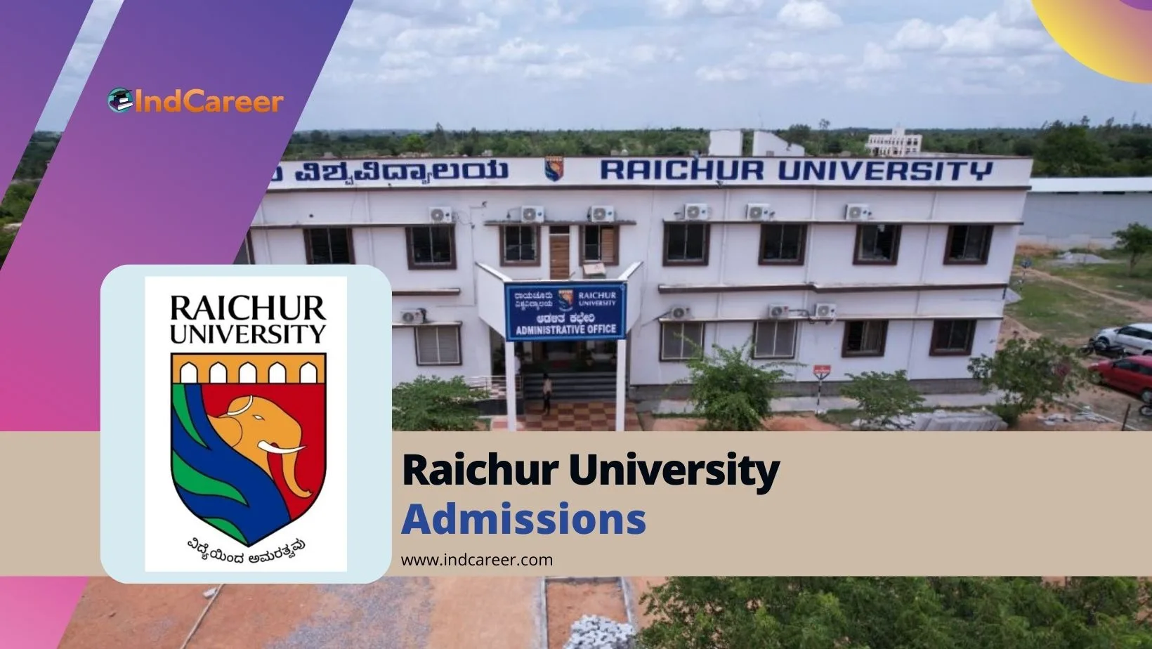 Raichur University: Courses, Eligibility, Dates, Application, Fees
