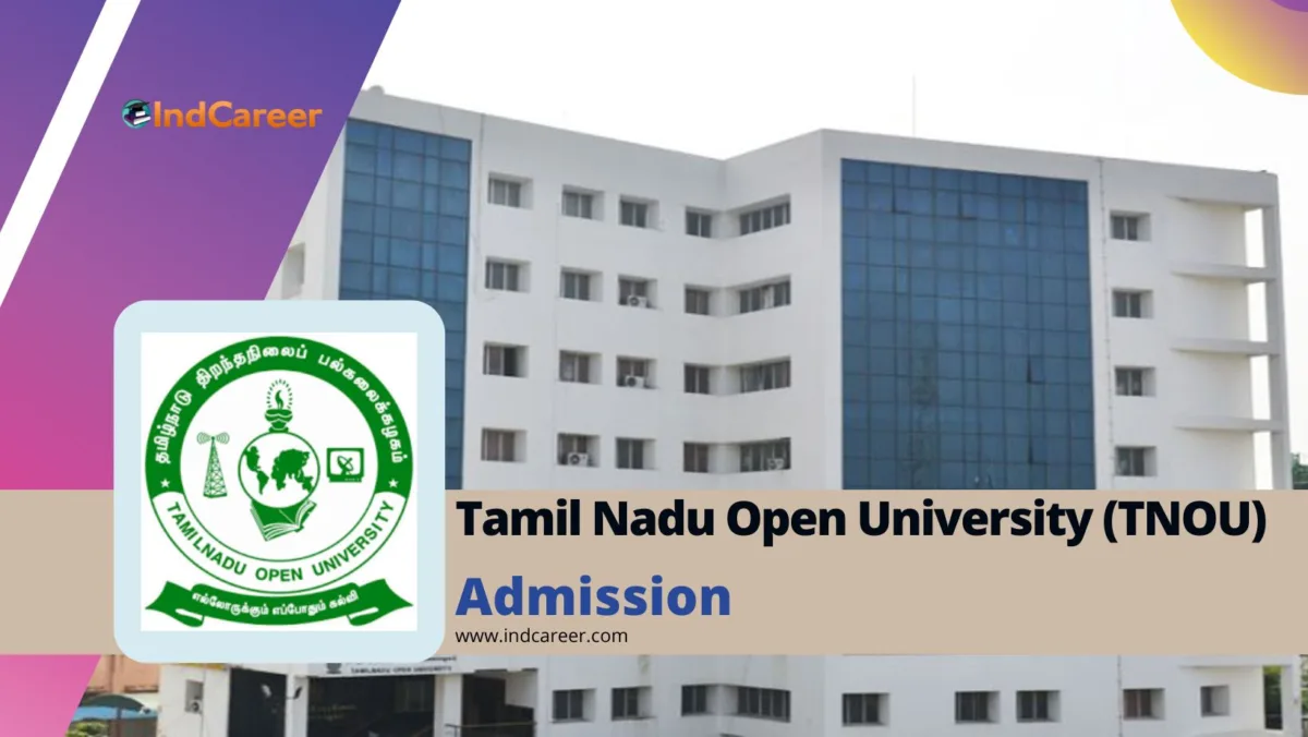 Tamil Nadu Open University (TNOU) Admission
