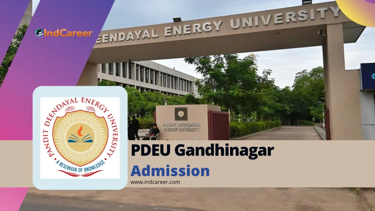 Pandit Deendayal Petroleum University Admission