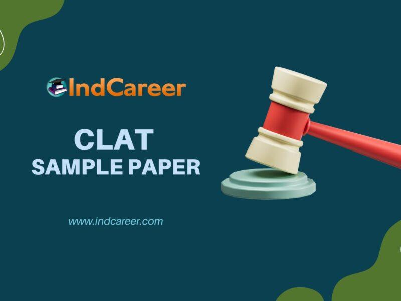 CLAT Sample Paper