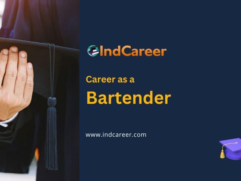 Career as Bartender