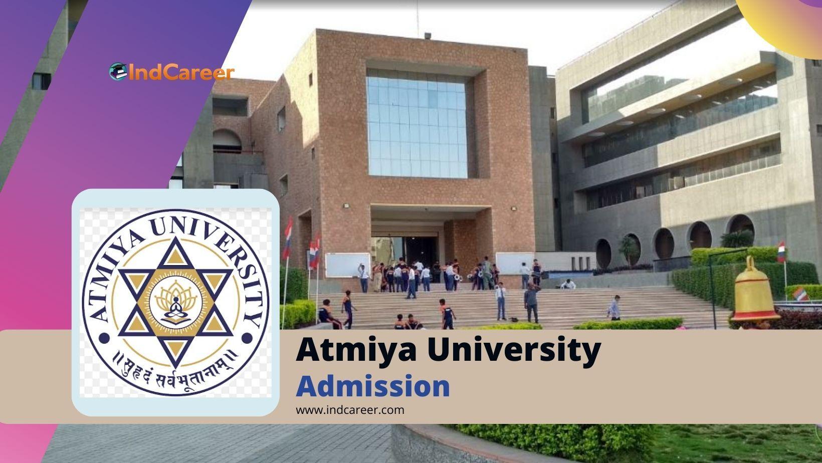 Atmiya University Admission