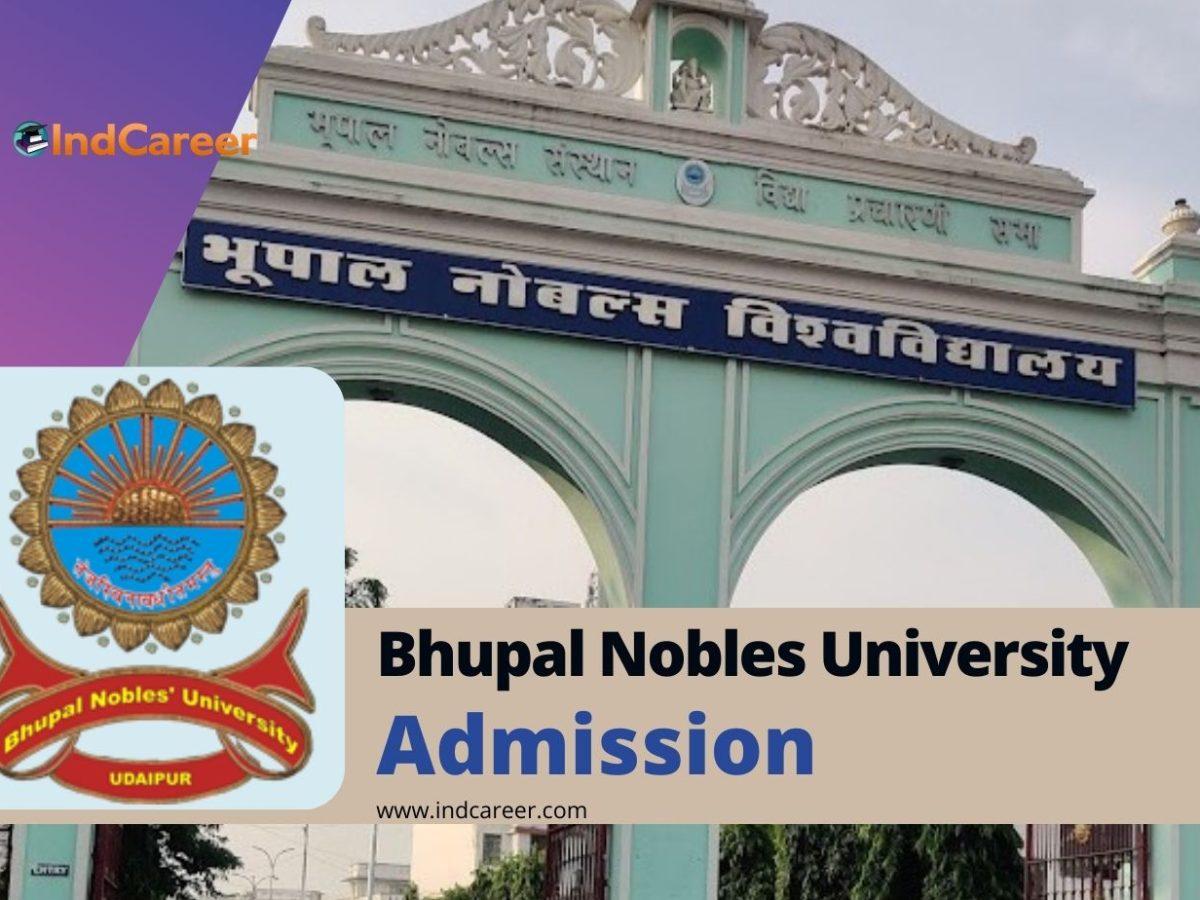 Bhupal Nobles University Admission Details: Eligibility, Dates, Application, Fees