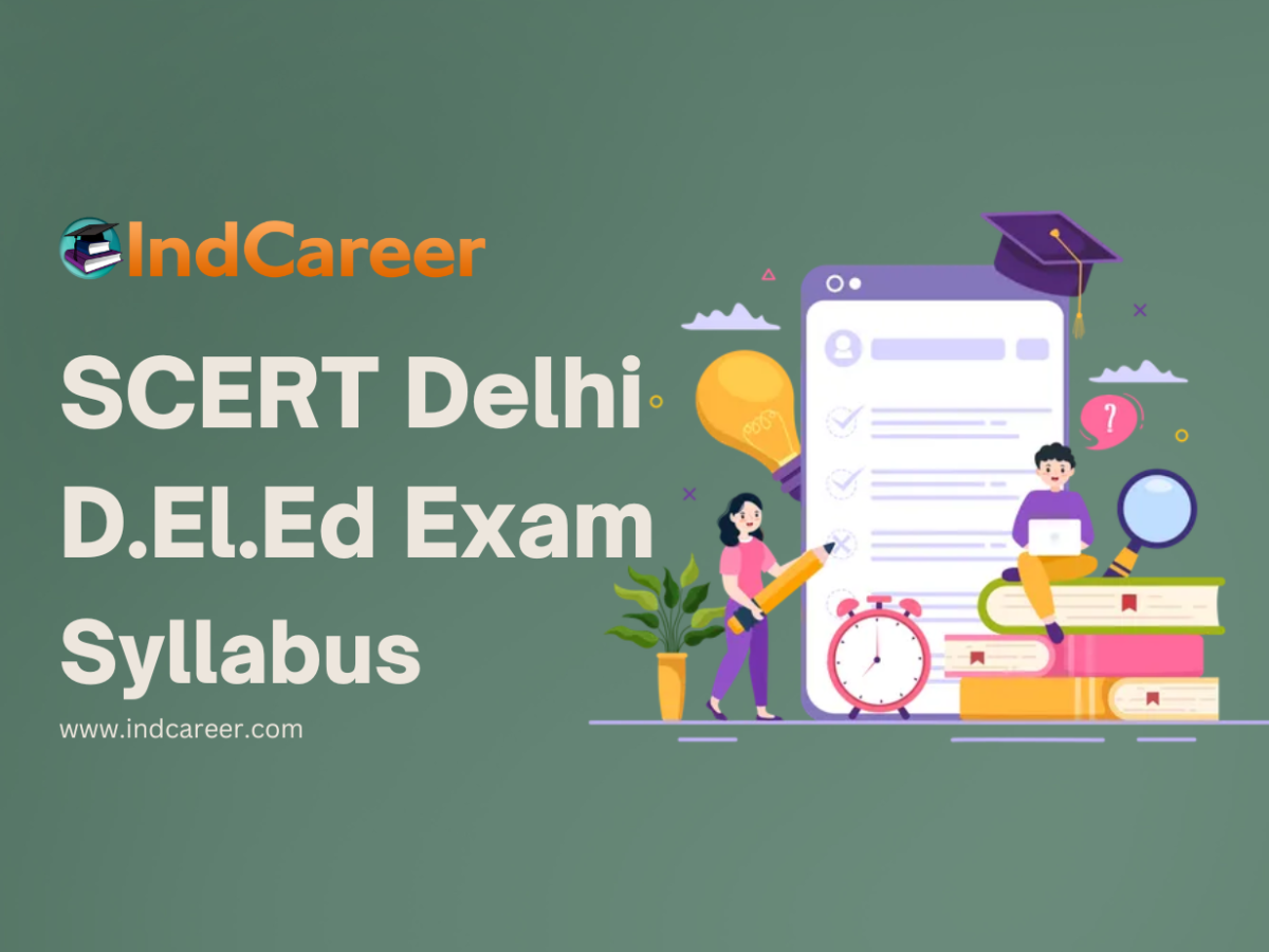 SCERT Delhi D.El.Ed Syllabus