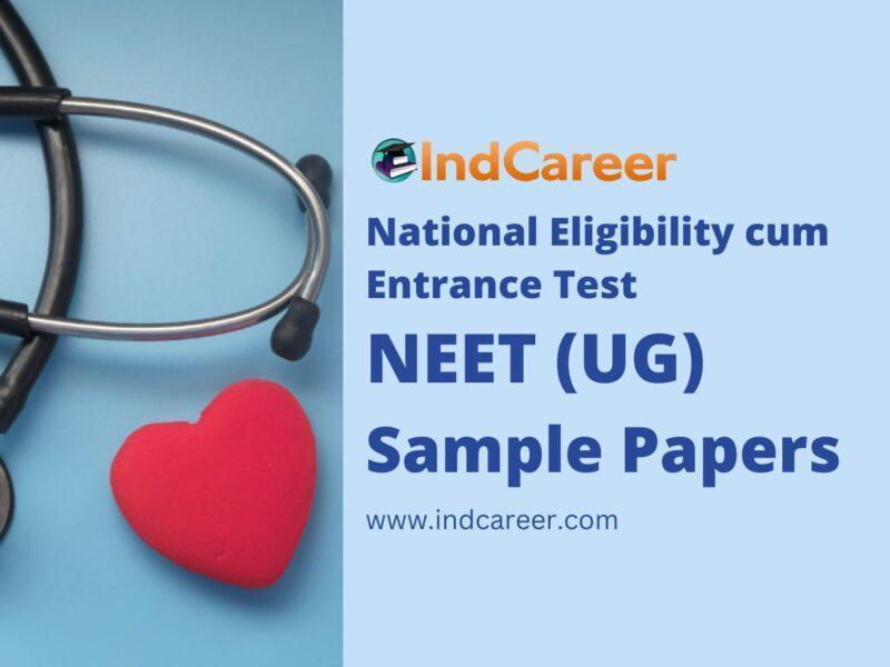 NEET Sample Paper