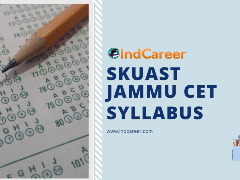 SKUAST Jammu CET Syllabus