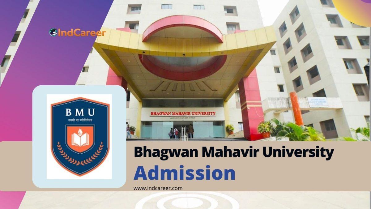 Bhagwan Mahavir University Admission Details: Eligibility, Dates, Application, Fees