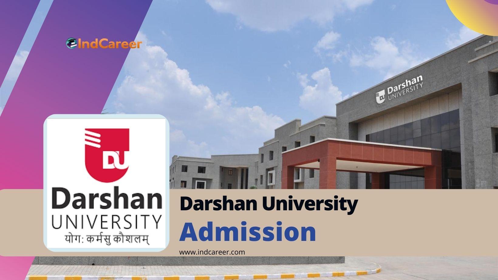 Darshan University Admission Details: Eligibility, Dates, Application, Fees