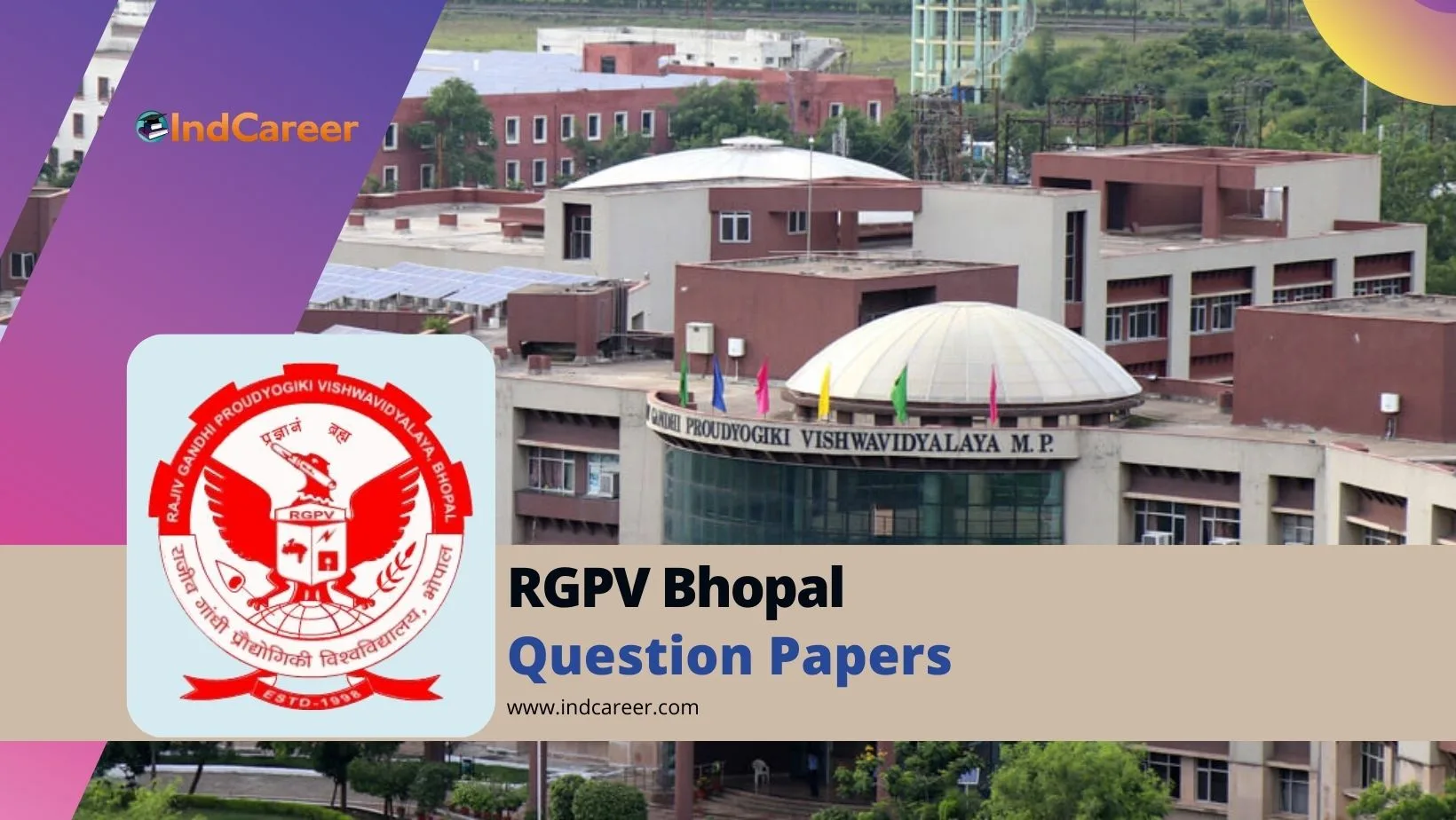 Rajiv Gandhi Proudyogiki Vishwavidyalaya (RGPV) Question Papers