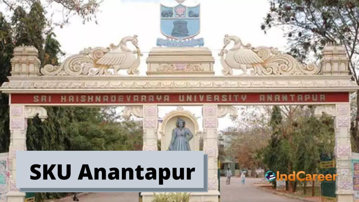 SKU Anantapuram Results @ Skuniversity.Ac.In/: Check UG, PG Results Here