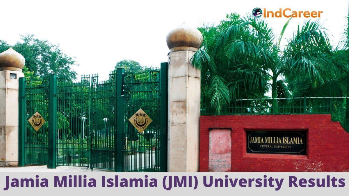 Jamia Millia Islamia Results @ Jmicoe.in: Check UG, PG Results Here