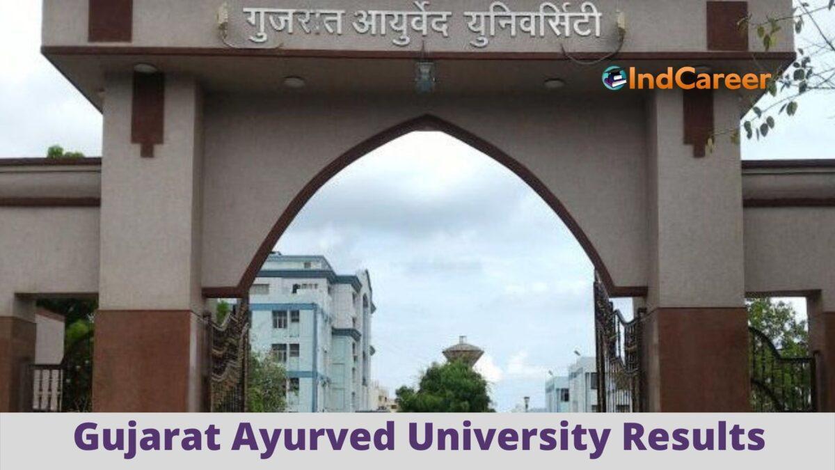 GAU Jamnagar Results @ Ayurveduniversity.Edu.In/: Check UG, PG Results Here