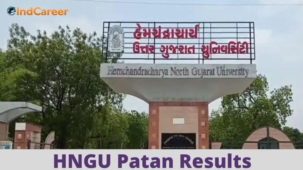 HNGU Patan Results @ Ngu.Ac.In: Check UG, PG Results Here