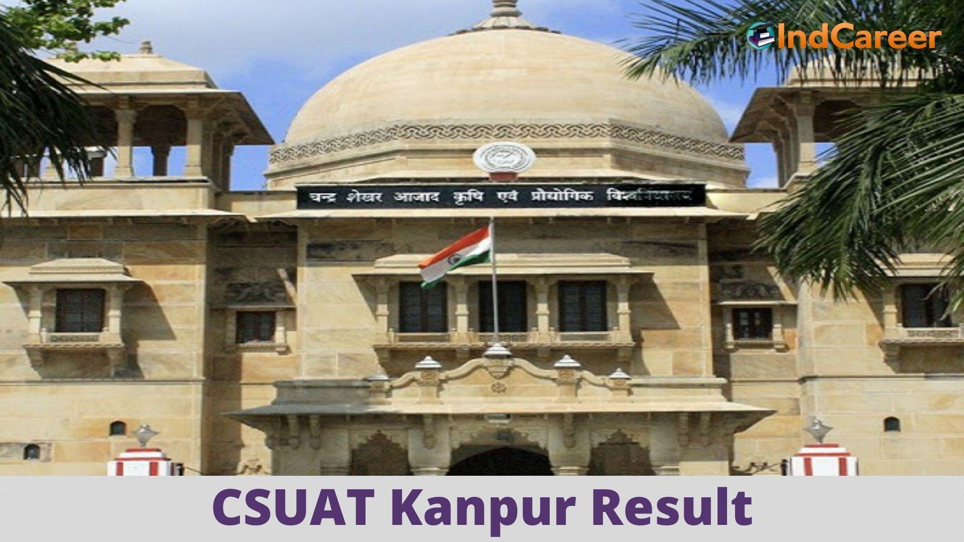 CSAUAT Kanpur Results @ Csauk.Ac.In: Check UG, PG Results Here