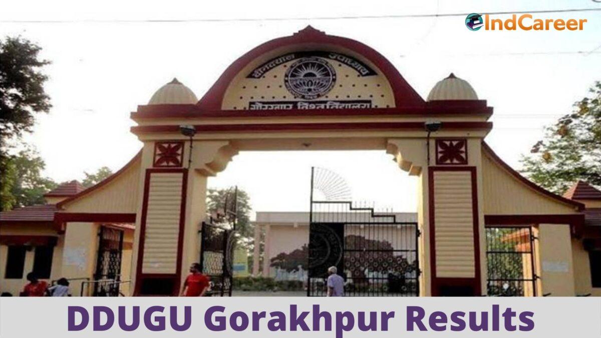 DDUGU Gorakhpur Results @ Ddugu.Ac.In: Check UG, PG Results Here
