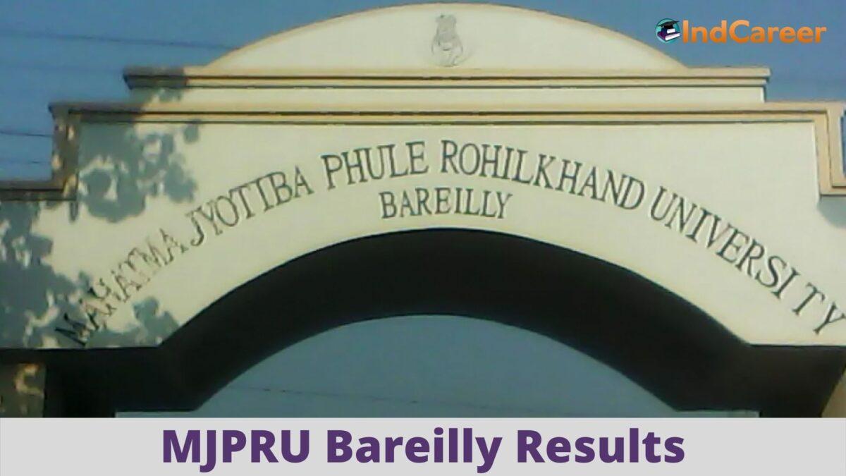 MJPRU Bareilly Results @ Mjpru.Ac.In: Check UG, PG Results Here
