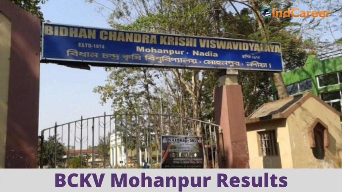 BCKV Mohanpur Results @ Bckv.Edu.In: Check UG, PG Results Here