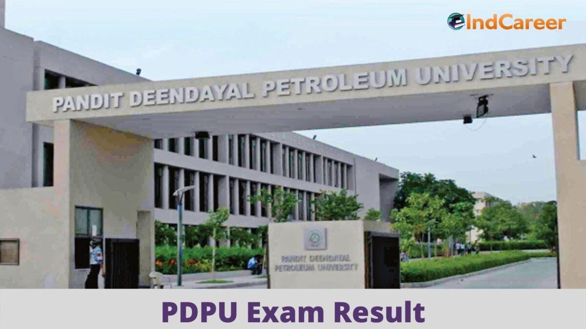 PDPU Gandhinagar Results @ Pdpu.Ac.In: Check UG, PG Results Here