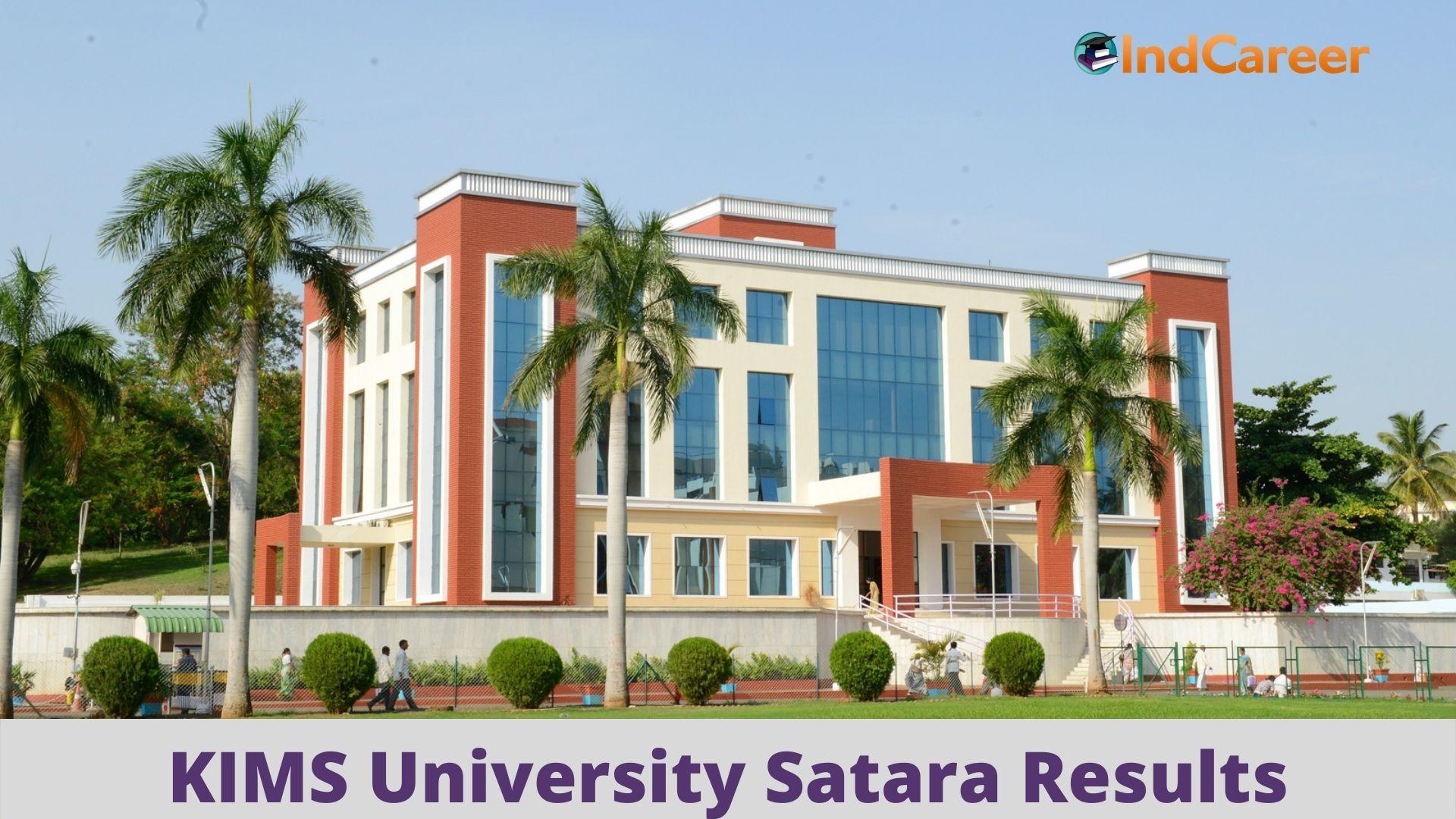 KIMS Satara Results @ Kimskarad.In: Check UG, PG Results Here