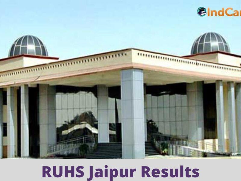 RUHS Jaipur Results @ Ruhsraj.Org: Check UG, PG Results Here