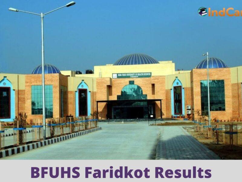 BFUHS Faridkot Results @ Bfuhs.Ac.In: Check UG, PG Results Here