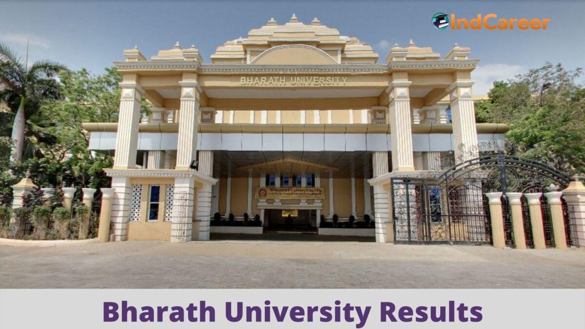 Bharath University Results @ Bharathuniv.Ac.In: Check UG, PG Results Here