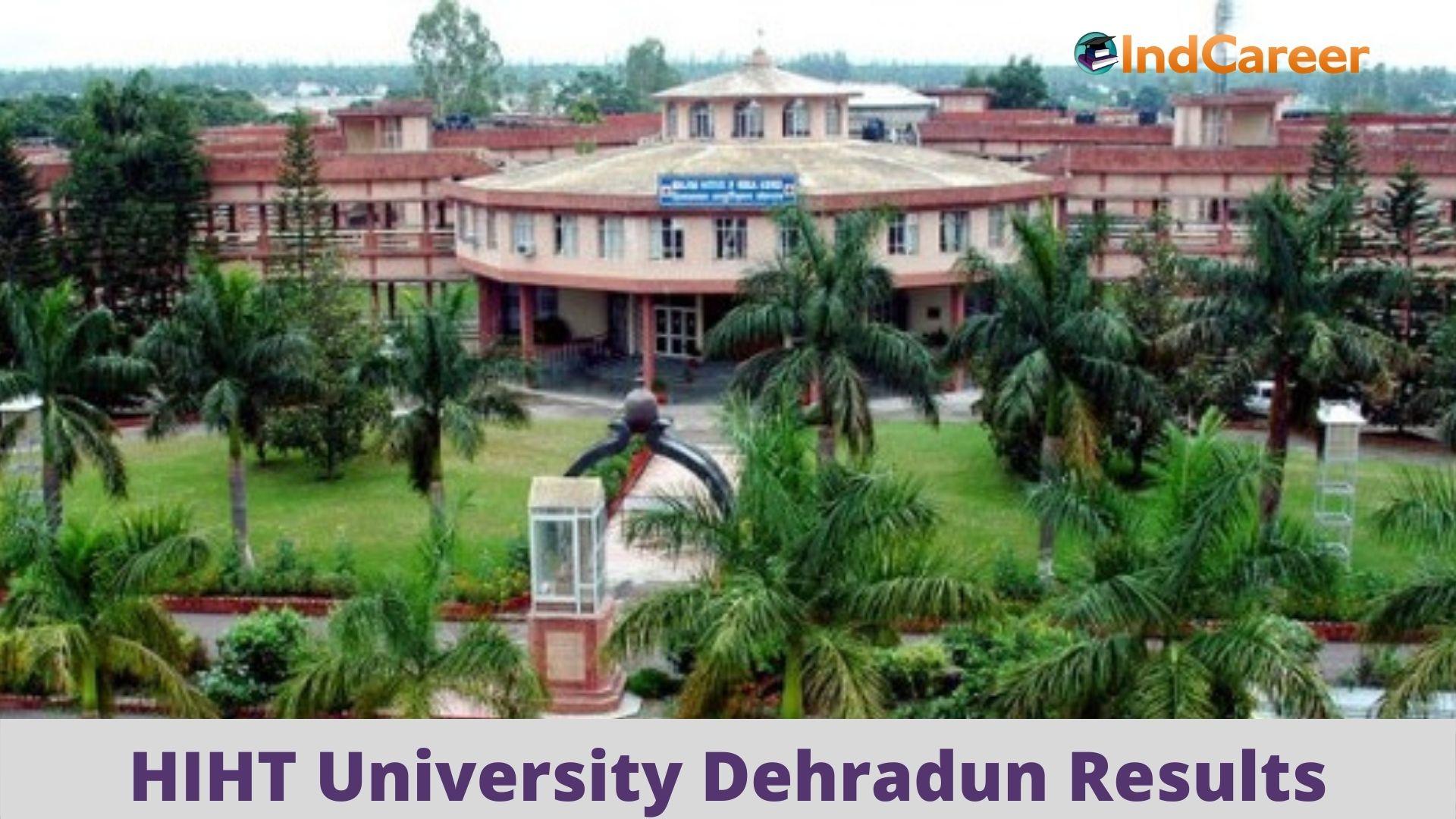 HIHT University Results @ Hihtindia.Org: Check UG, PG Results Here