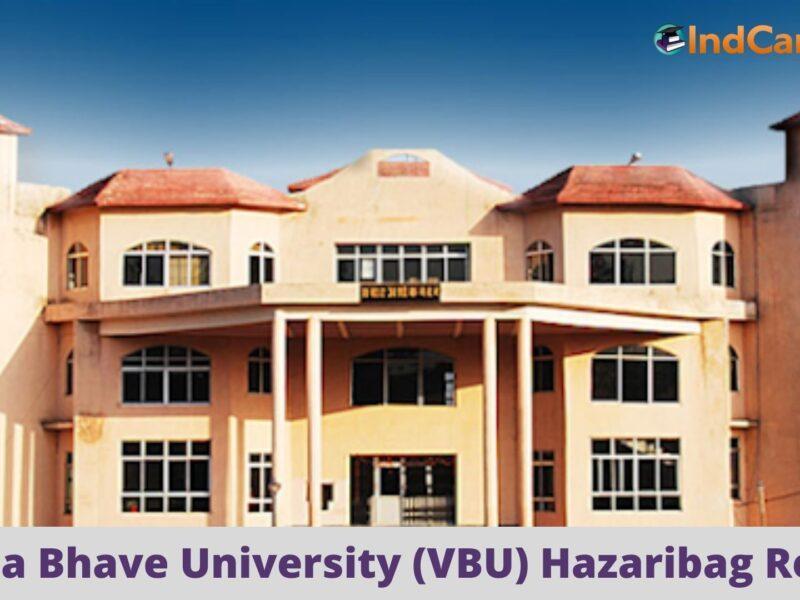 VBU Hazaribag Results @ Vbu.Ac.In: Check UG, PG Results Here