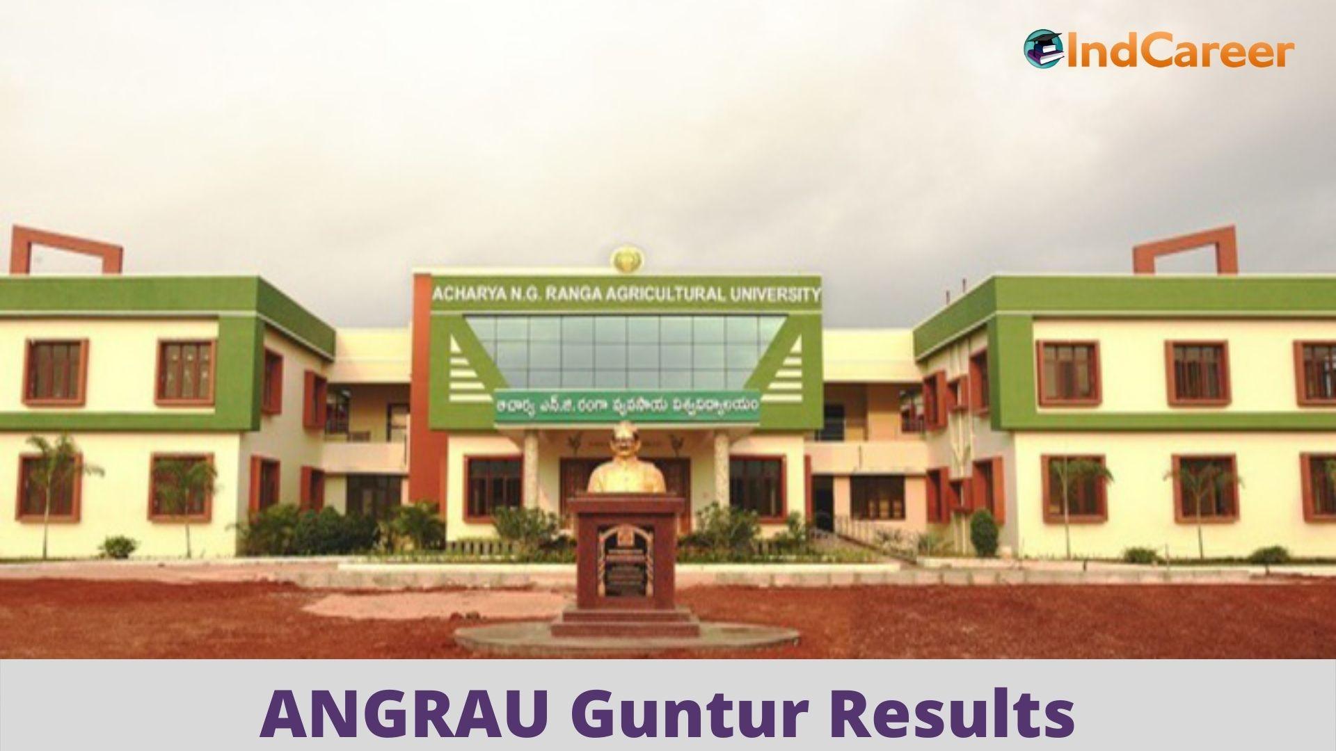 ANGRAU Guntur Results @ Angrau.Ac.In: Check UG, PG Results Here